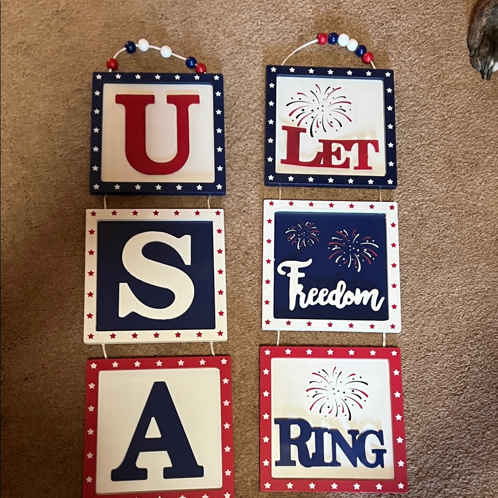 Patriotic Wall Decor Set